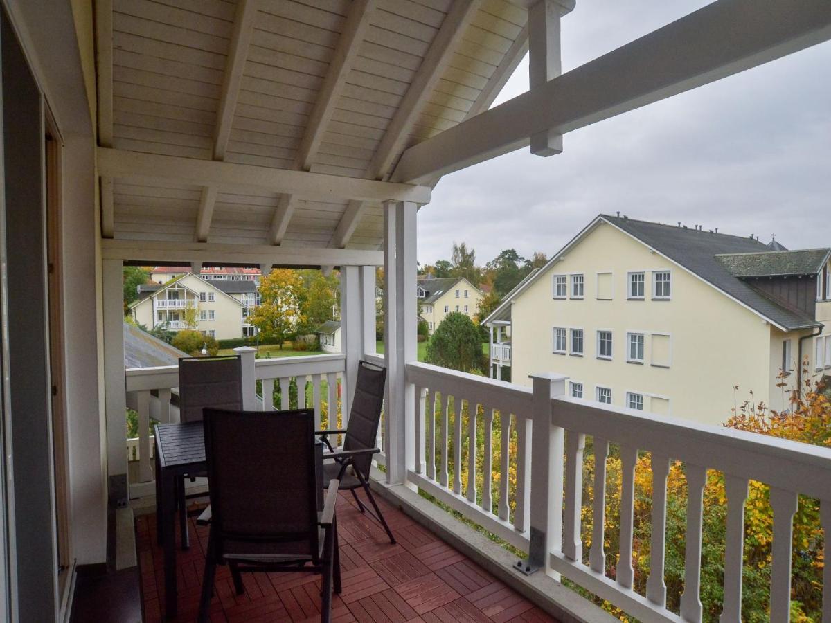 Duenenpark Binz - Komfortplus Ferienwohnung Mit 1 Schlafzimmer Und Balkon Im Dachgeschoss 112 Luaran gambar